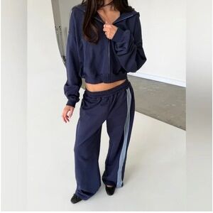 (New) other normal track suit navy